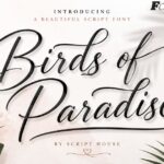 Birds of Paradise by Script House