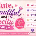 Cute, Beautiful and Pretty Fonts