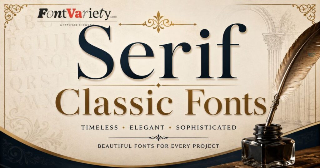 Serif Classic Fonts