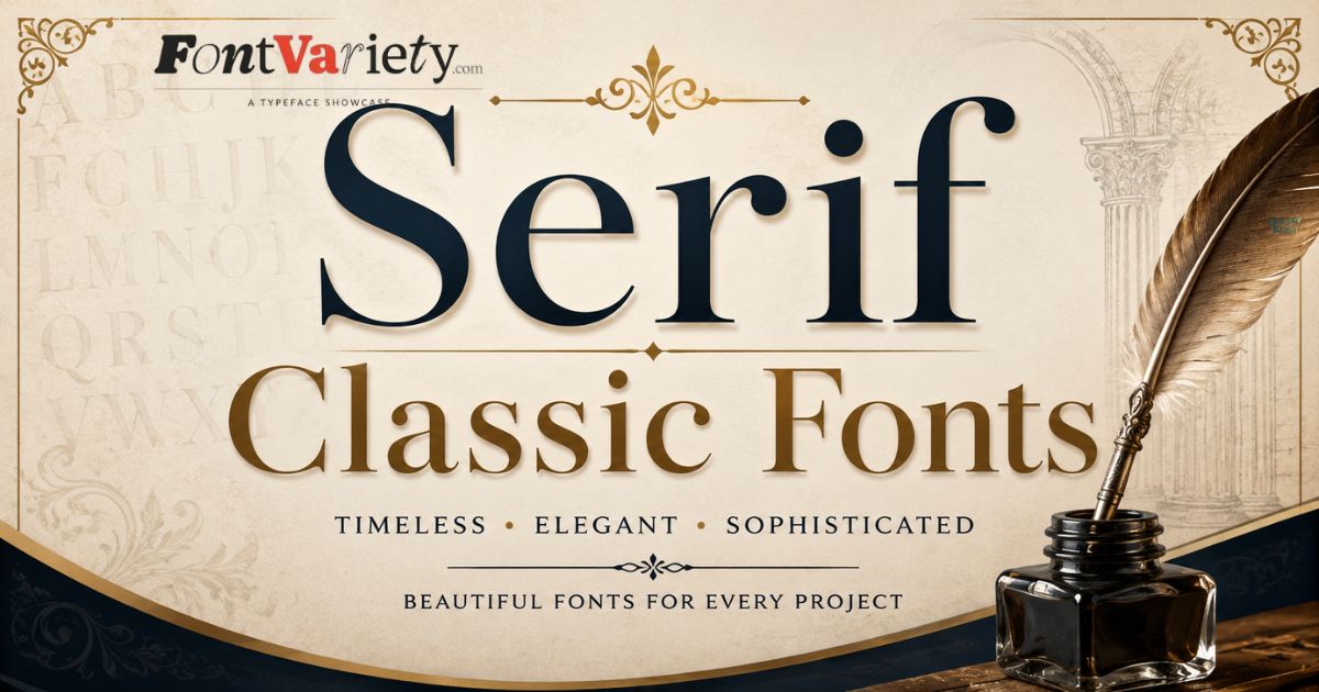 Serif Classic Fonts