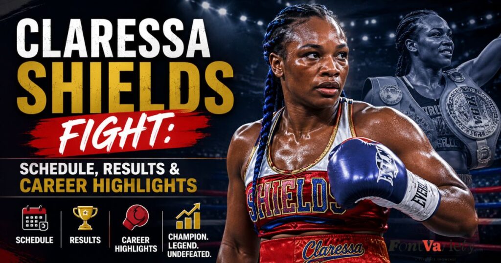 Claressa Shields Fight: Schedule, Results & Career Highlights