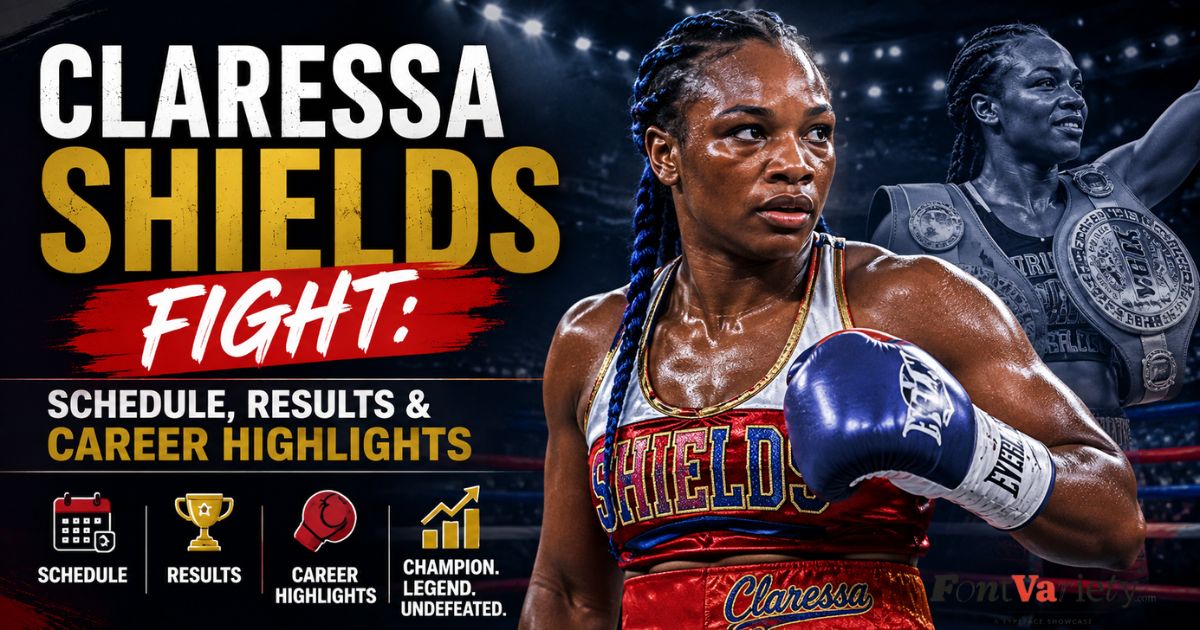 Claressa Shields Fight: Schedule, Results & Career Highlights