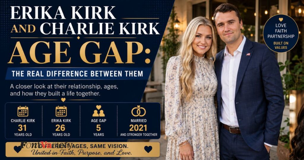 Erika Kirk and Charlie Kirk
