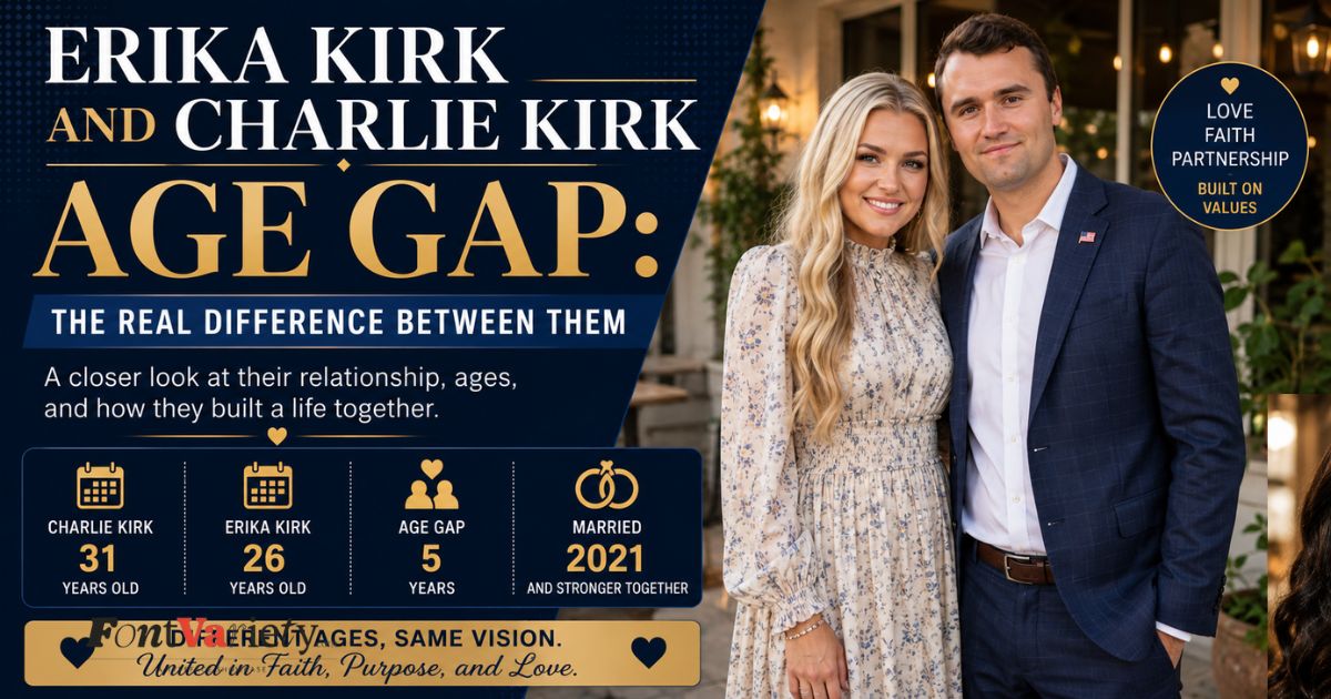 Erika Kirk and Charlie Kirk