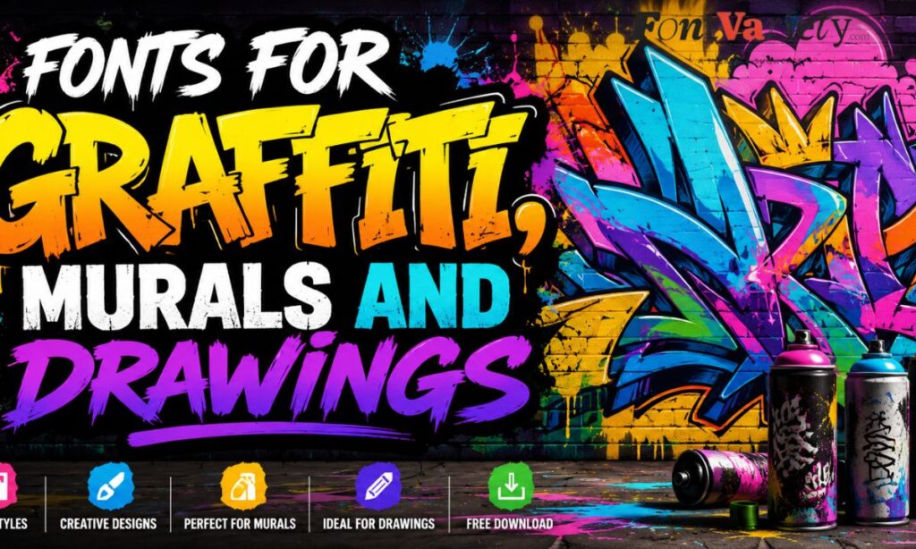 Fonts for Graffiti