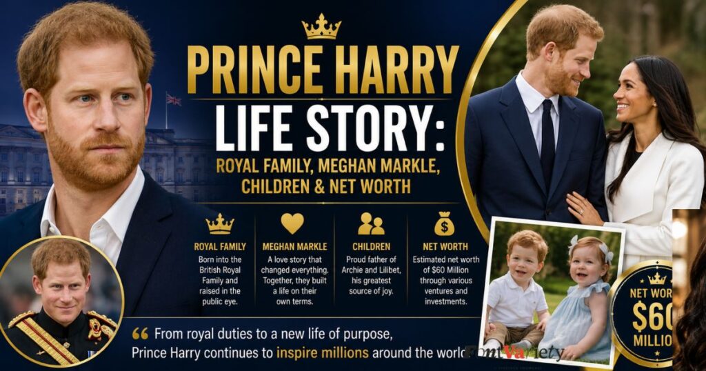 Prince Harry Life Story