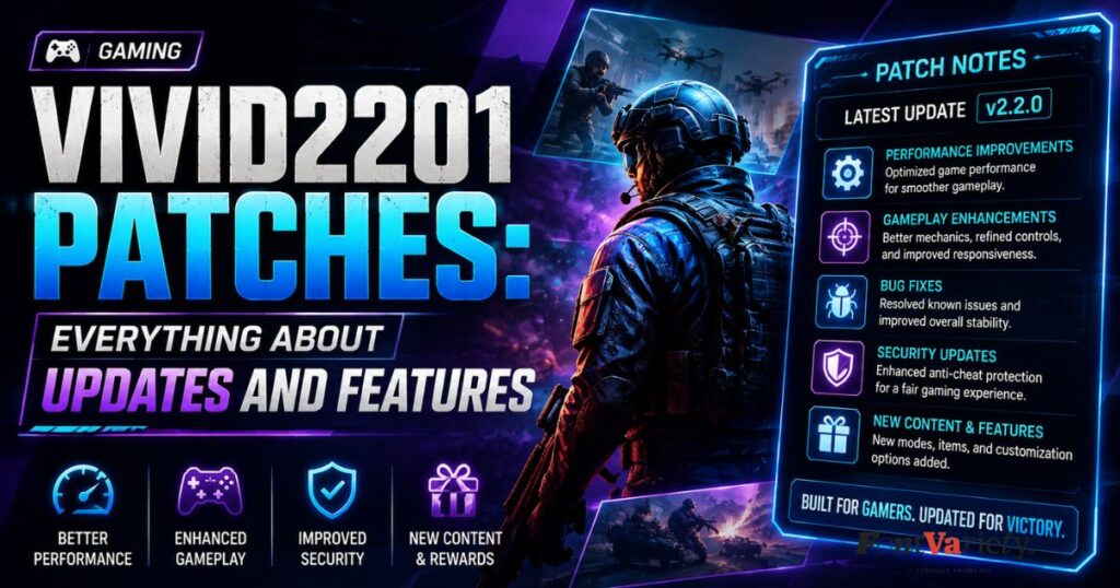 Gaming Vivid2201 Patches