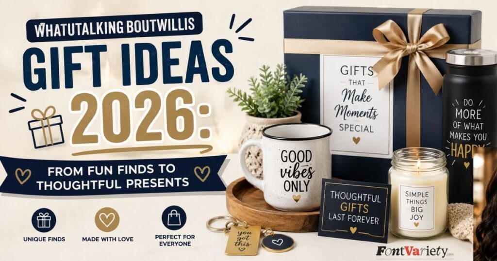 Whatutalkingboutwillis Gift Ideas 2026: From Fun Finds to Thoughtful Presents